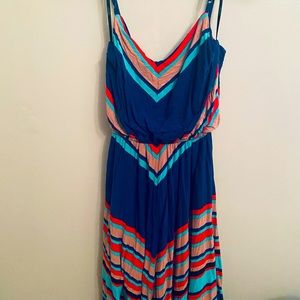 Striped blue dress 💙